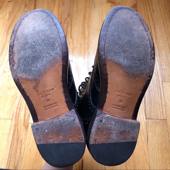 rag & bone Cozen brogue combat boot - Picture 5 of 5